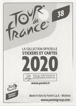 2020 Panini Tour de France #38 Logo Team 2 Back